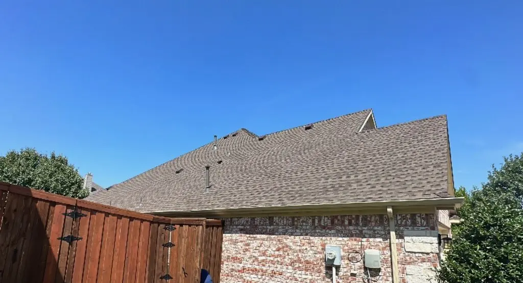 Completed roof replacement project in Thatcher